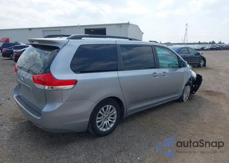 2012 Toyota Sienna Xle V6 8 Passenger из США, поврежденный, VIN 5TDYK3DC4CS181110